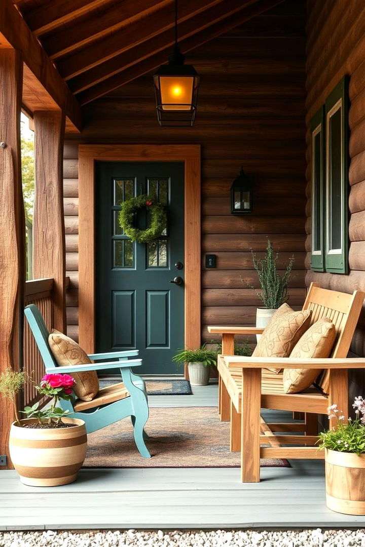 DIY Rustic Furniture - 22 Rustic Porch Ideas