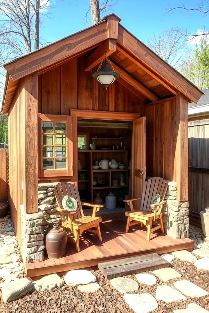 DIY Rustic Shed - 22 Garden Shed Ideas