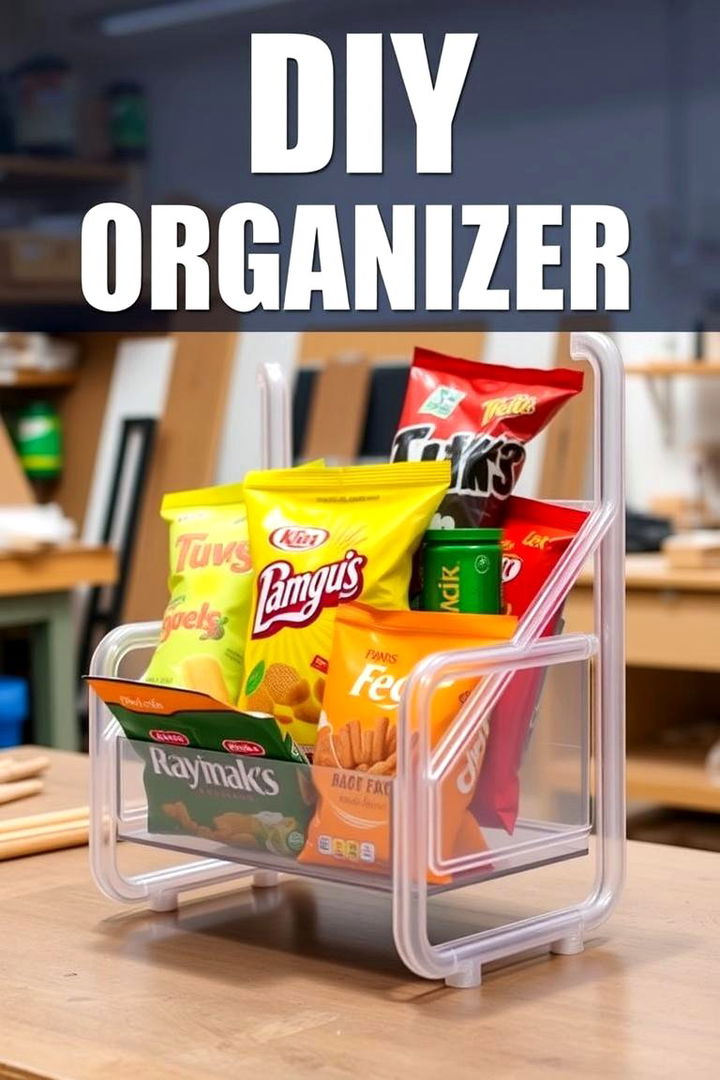 DIY Snack PVC Organizer - 22 Snack Storage Ideas