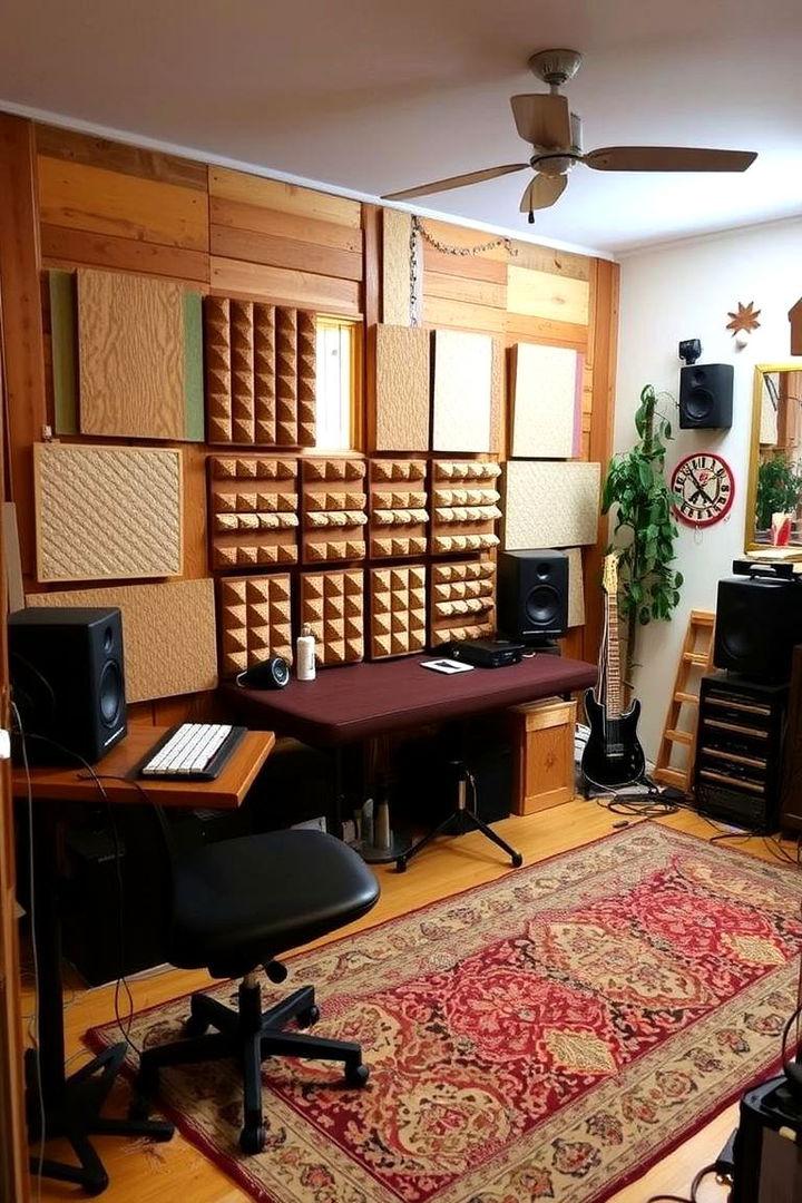 DIY Sound Studio - 22 Music Room Ideas