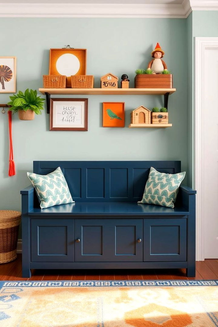 DIY Storage Bench Solutions - 22 Playroom Storage Ideas