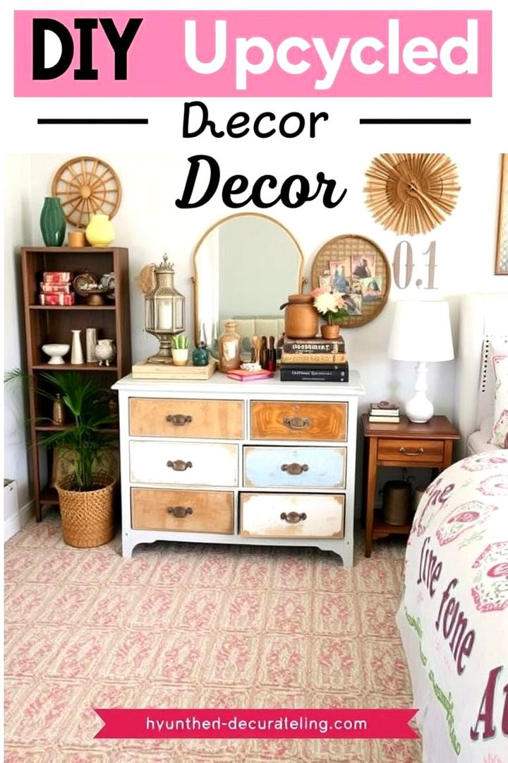 DIY Upcycled Decor - 22 Shabby Chic Bedroom Ideas