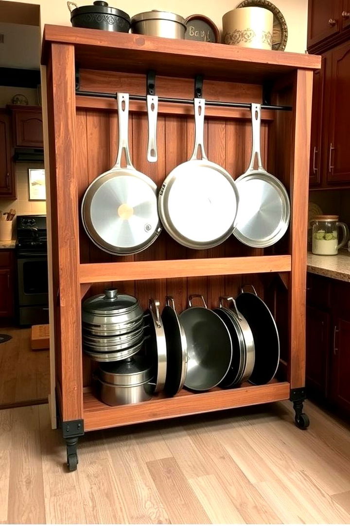 DIY Upcycled Pan Storage Ideas - 22 Pots and Pans Storage Ideas