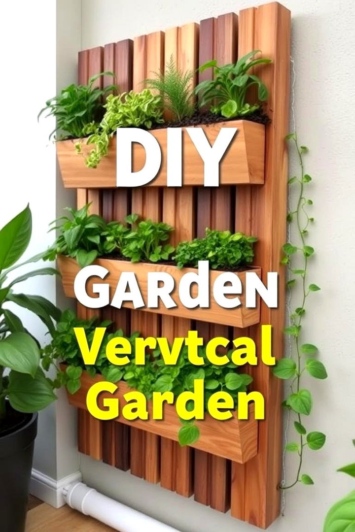 DIY Vertical Garden - 22 Backyard Ideas