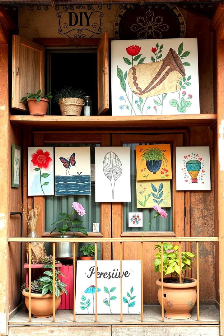 DIY Wall Art - 22 Balcony Ideas