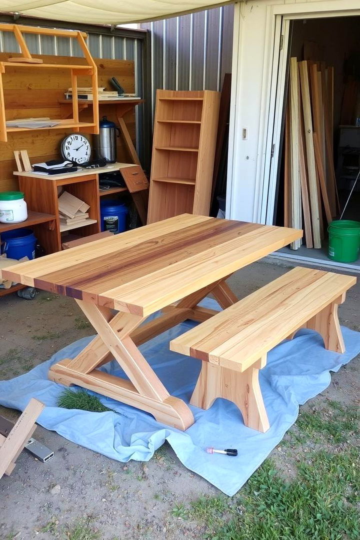 DIY Wooden Furniture - 22 Patio Decor Ideas