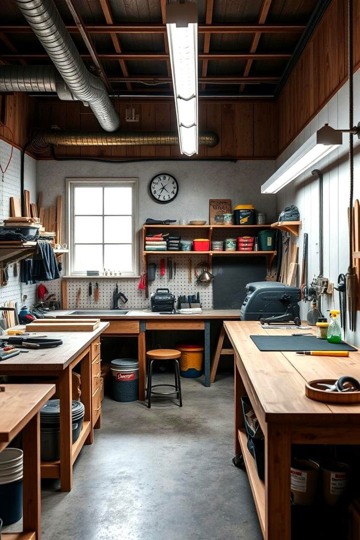 DIY Workshop Zone - 22 bonus room ideas