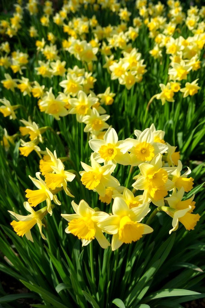 Daffodil Clusters for Impact - 22 Daffodil Garden Ideas