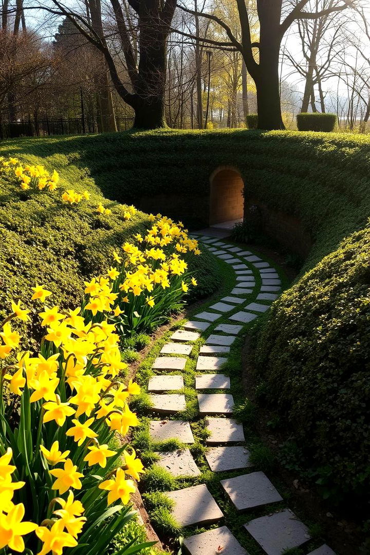 Daffodil Garden Labyrinth - 22 Daffodil Garden Ideas