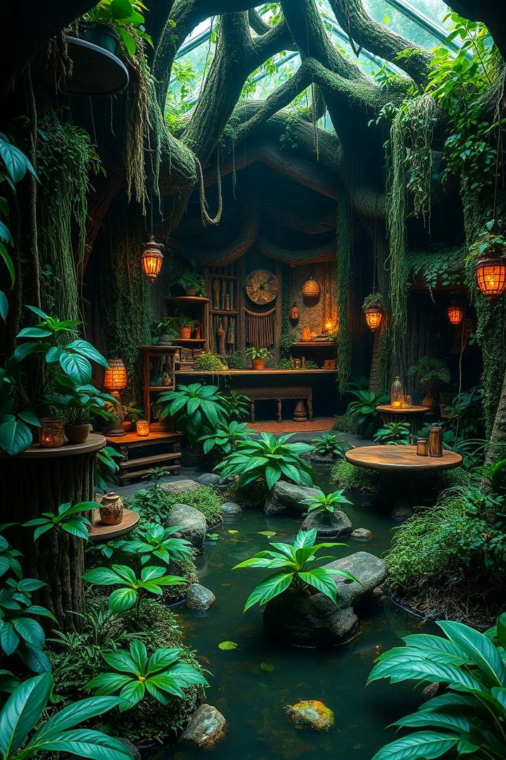 Dagobah Swamp Eco Design - 22 Star Wars Room Ideas