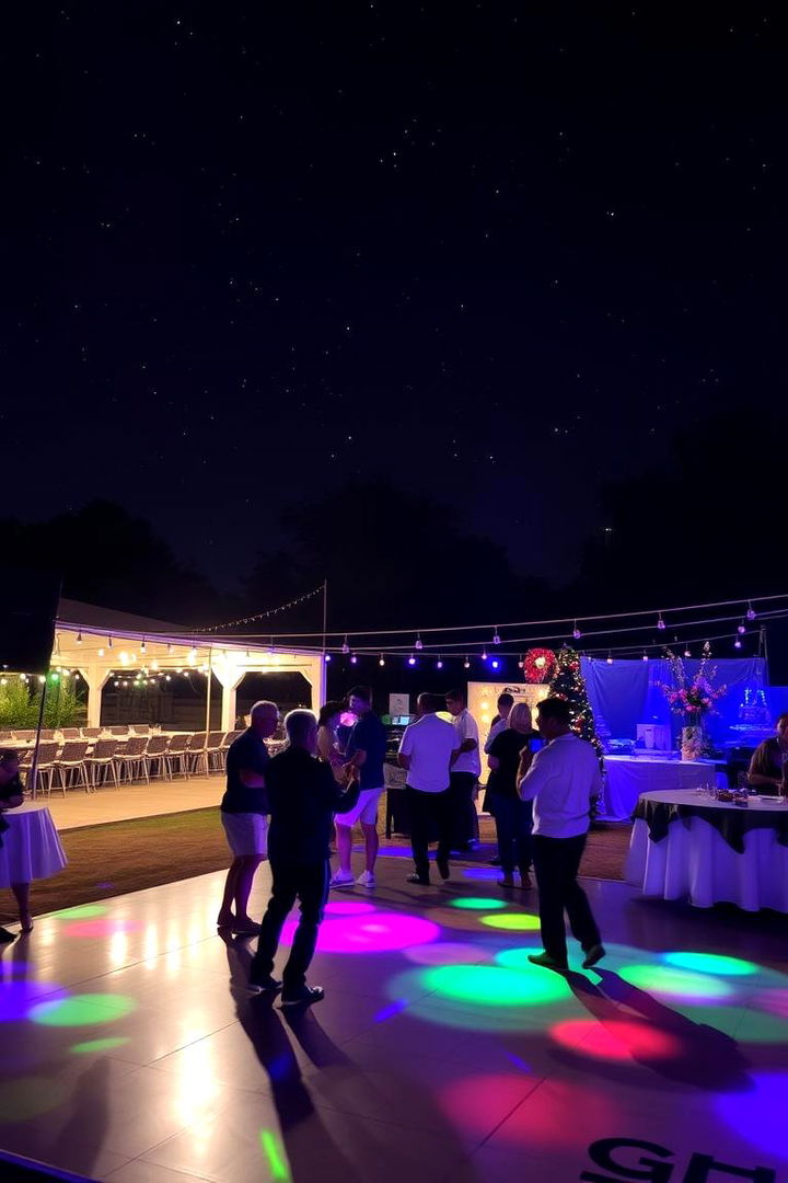 Dance Party Under the Stars - 22 Backyard Entertainment Ideas