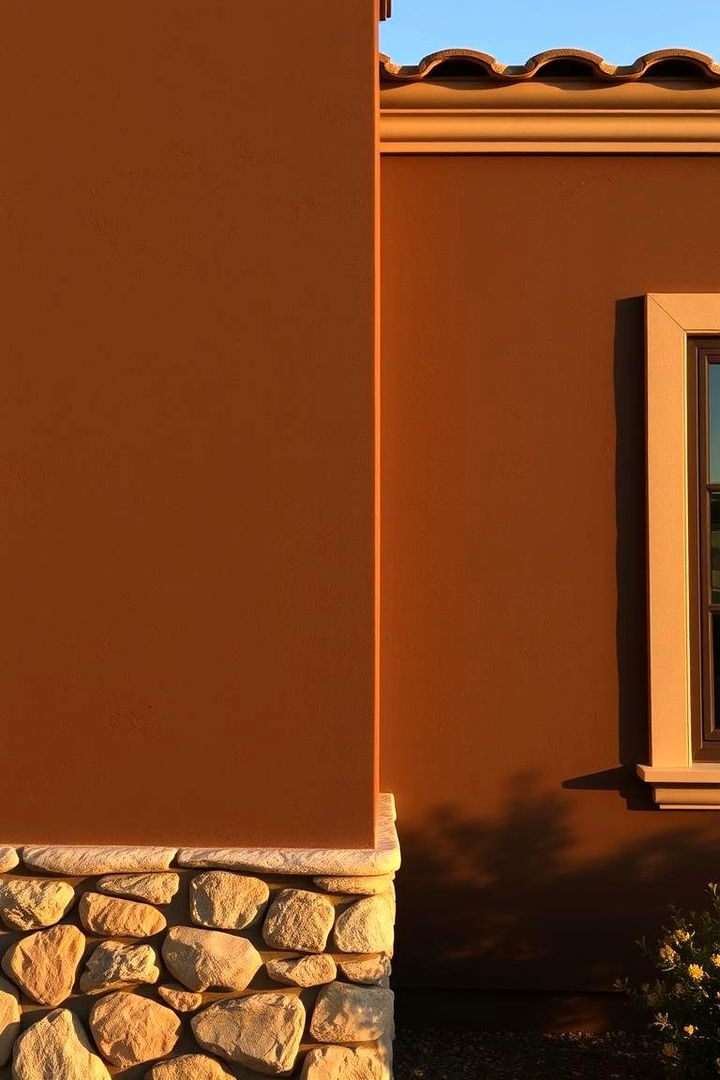 Dark Brown and Stone Accent Combination - 22 Dark Brown House Exterior Ideas