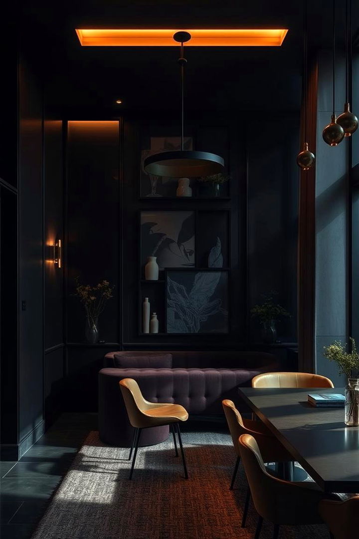 Dark Moody Hues Integration - 22 Steampunk Interior Design Ideas