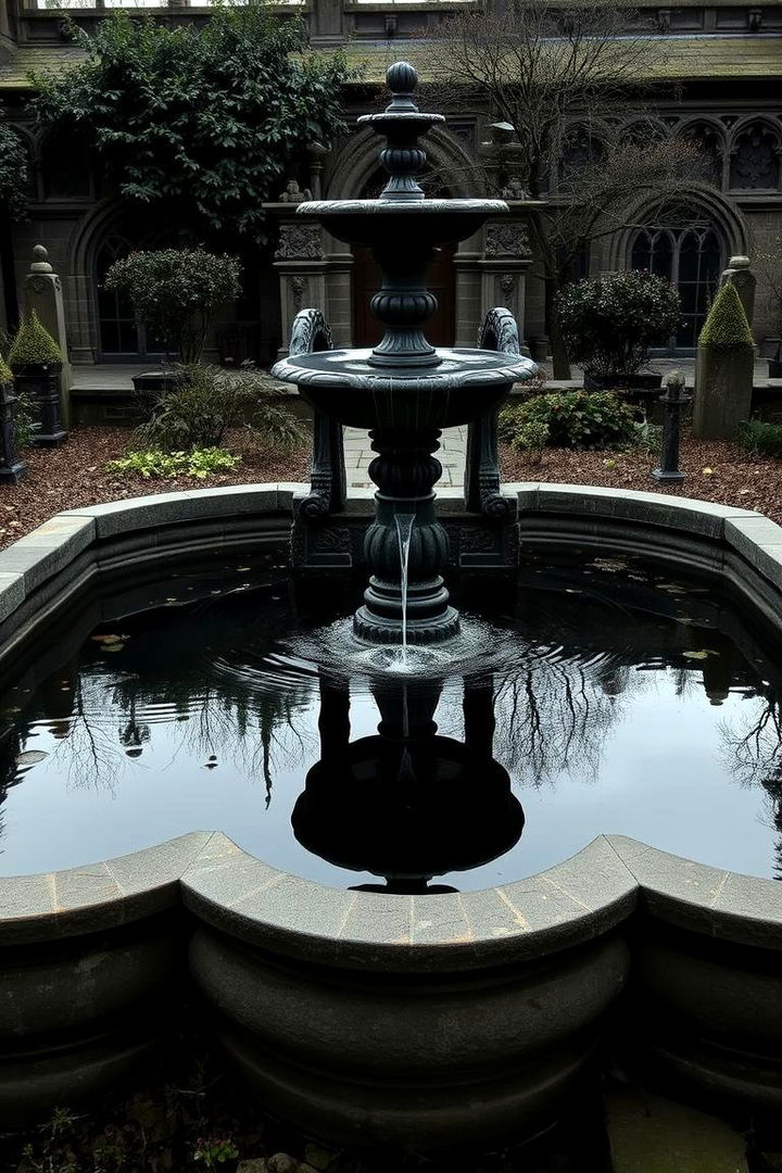 Dark Water Features - 22 Gothic Garden Ideas