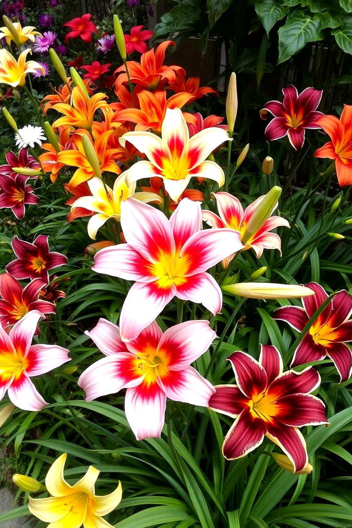 Daylilies for Resilient and Continuous Blooming - 22 Outdoor Plants for Patio