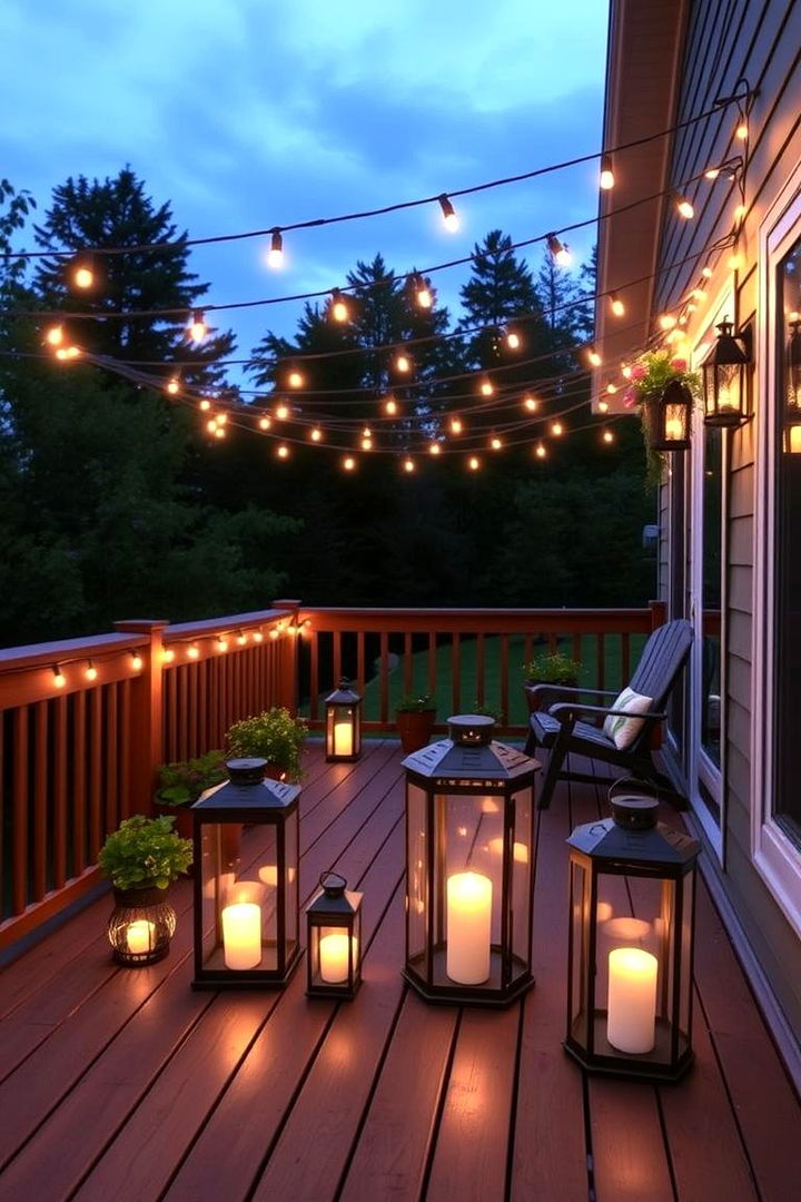 Dazzling DIY Outdoor Lighting - 22 Backyard Deck Ideas on a Budget
