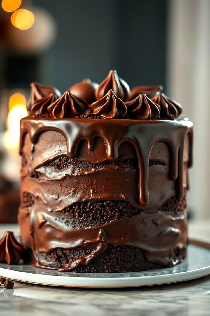 Decadent Chocolate Overload Cake - 22 Wedding Cake Ideas