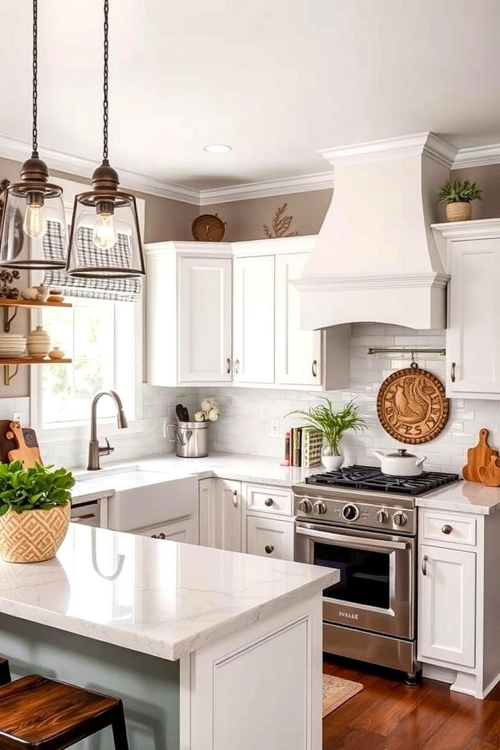 Decorative Accents - 22 l shaped kitchen ideas