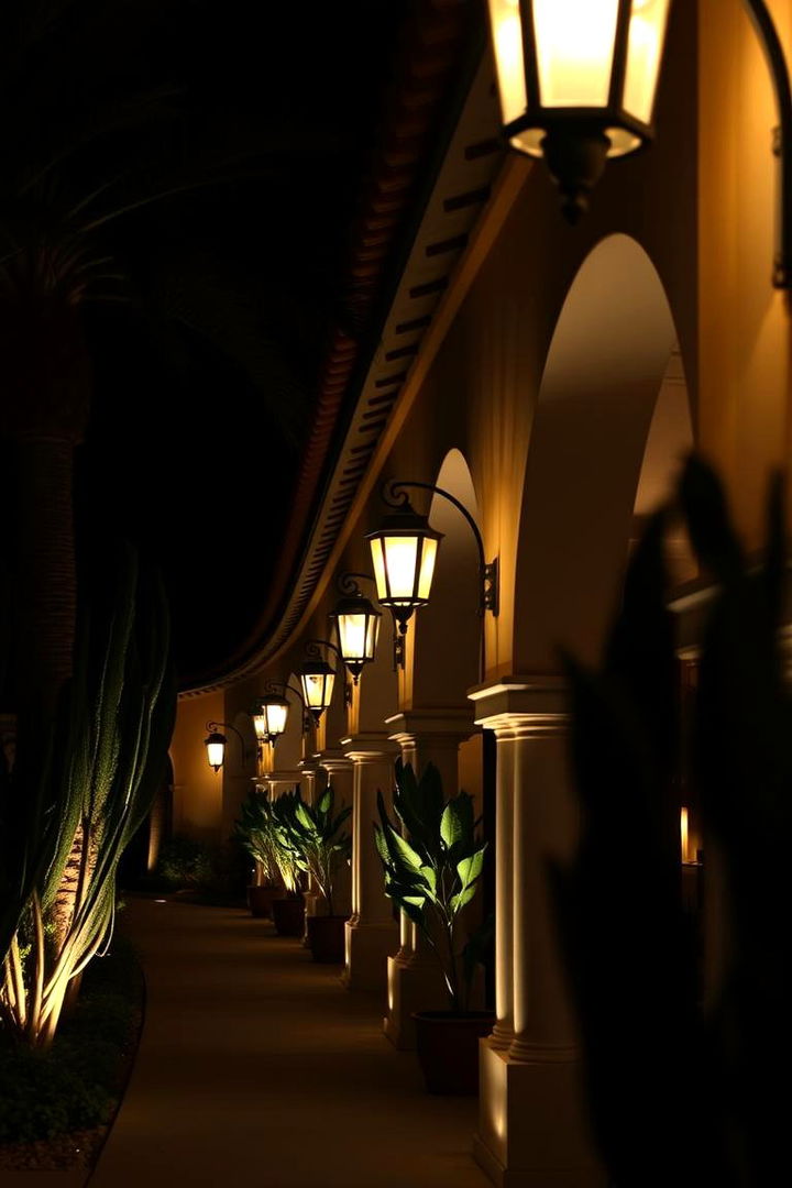 Decorative Ambient Lighting - 22 spanish bungalow exterior ideas