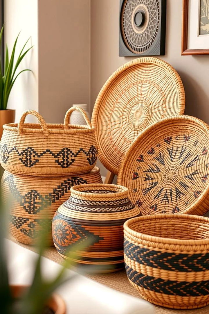 Decorative Basket Solutions - 22 Comforter Storage Ideas