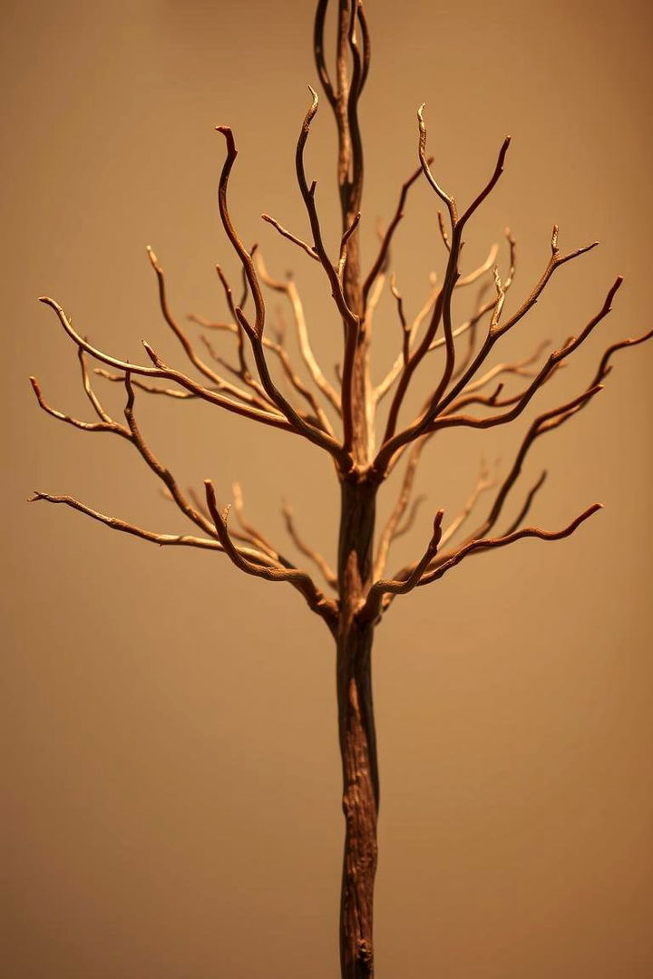 Decorative Branch Hat Rack - 22 Hat Rack Ideas