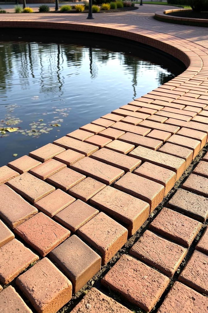 Decorative Brickwork - 22 Pond Edging Ideas