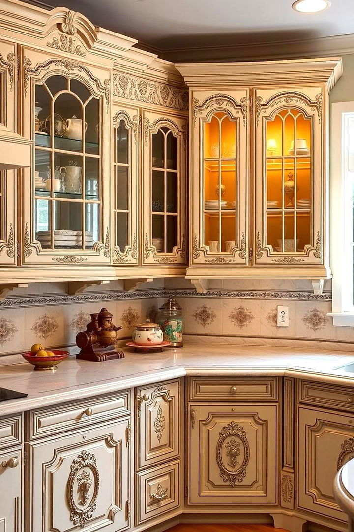 Decorative Cabinetry and Storage - 22 Art Deco Kitchen Ideas