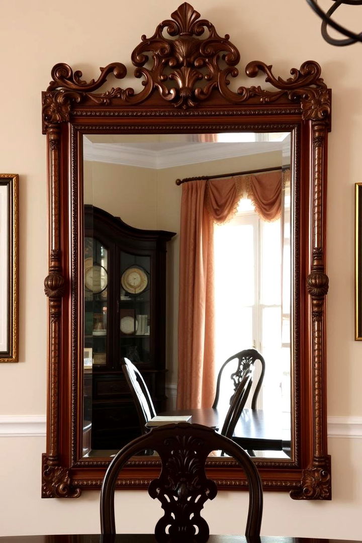 Decorative Colonial Mirrors - 22 Colonial Dining Room Ideas