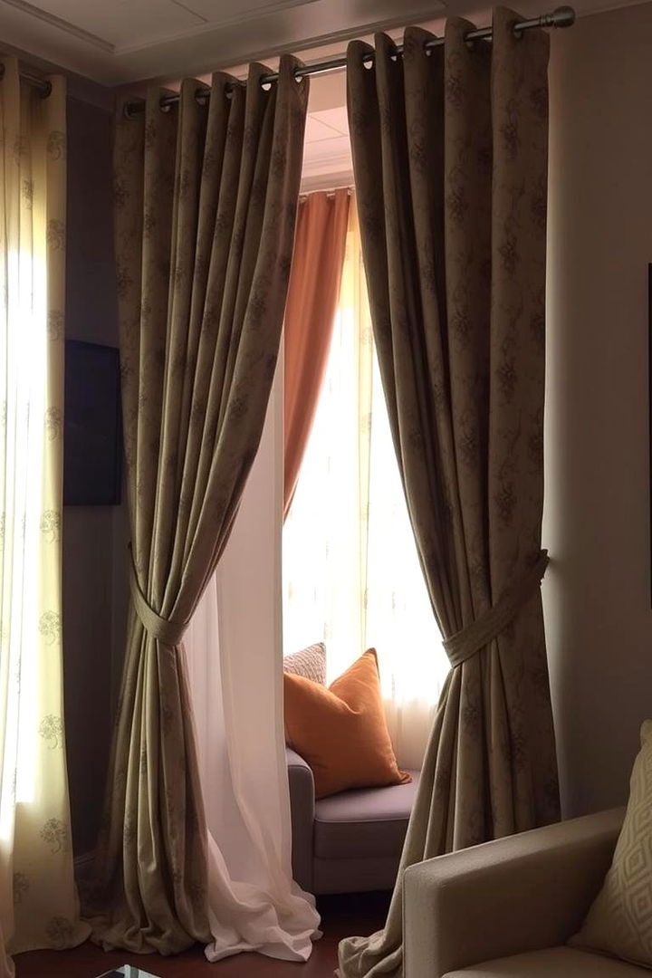 Decorative Curtains - 22 Room Divider Ideas