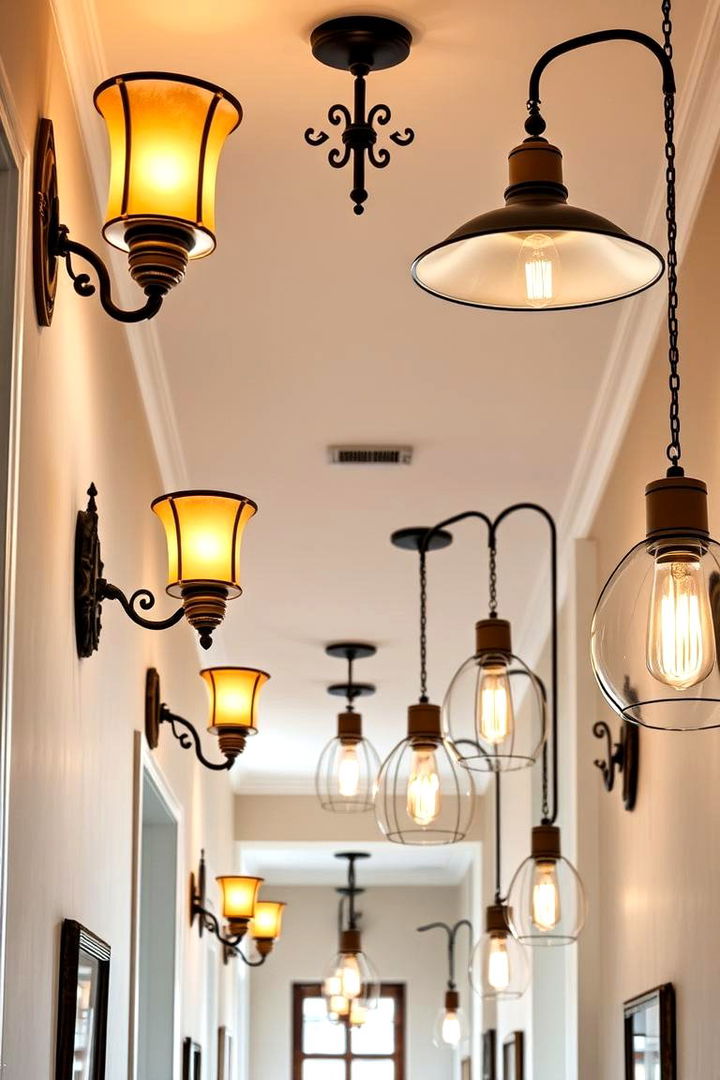 Decorative Fixtures and Accents - 22 Hallway Decor Ideas