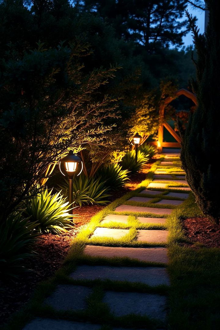 Decorative Garden Lighting - 22 Small Front Yard Landscaping Ideas