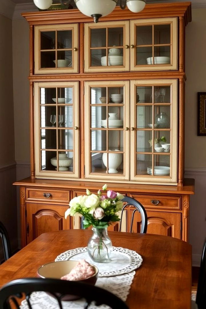 Decorative Hutch Storage Solutions - 22 Dining Room Storage Ideas