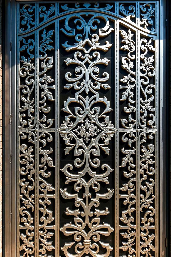 Decorative Laser Cut Patterns - 22 Deck Gate Ideas