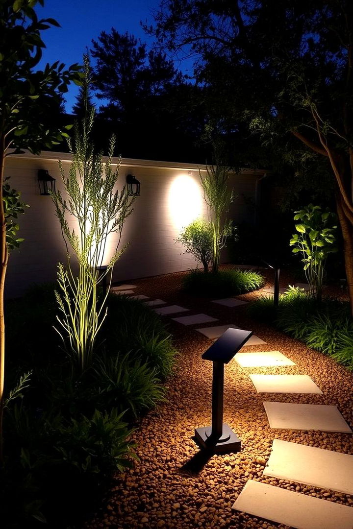 Decorative Lighting Enhancements - 22 Modern Small Garden Ideas