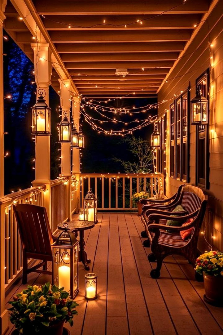Decorative Lighting Fixtures - 22 Small Porch Ideas