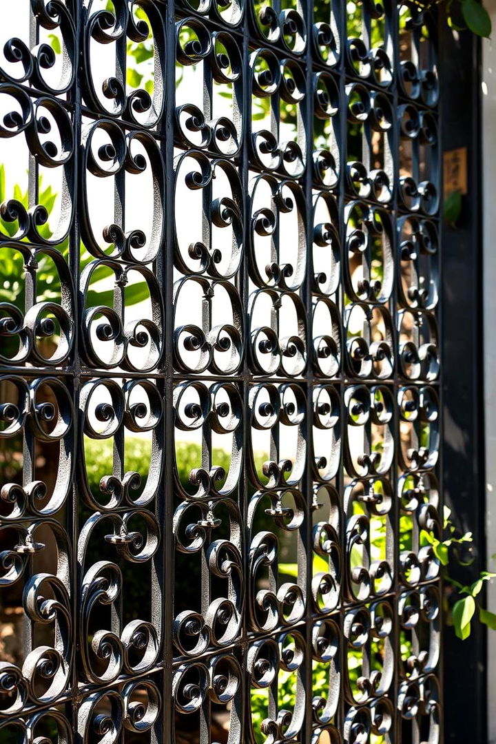 Decorative Metal Grilles - 22 Decorative Fence Ideas