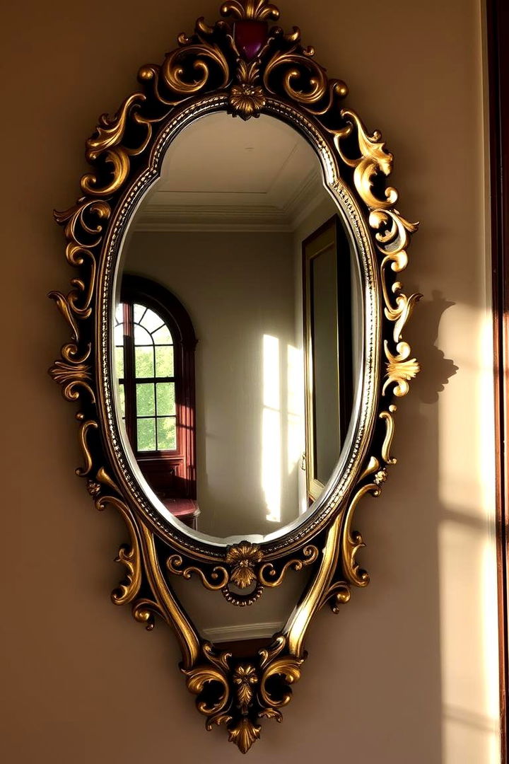 Decorative Mirrors - 22 Victorian Hallway Ideas