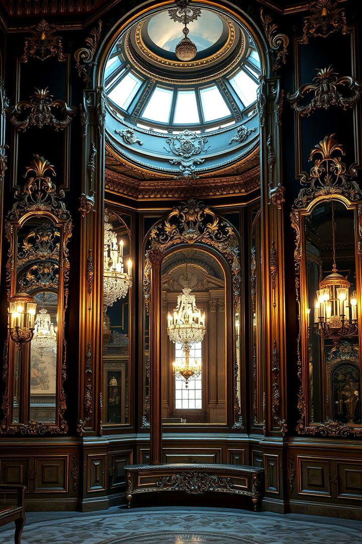 Decorative Mirrors and Reflections - 22 Maximalist Decor Ideas