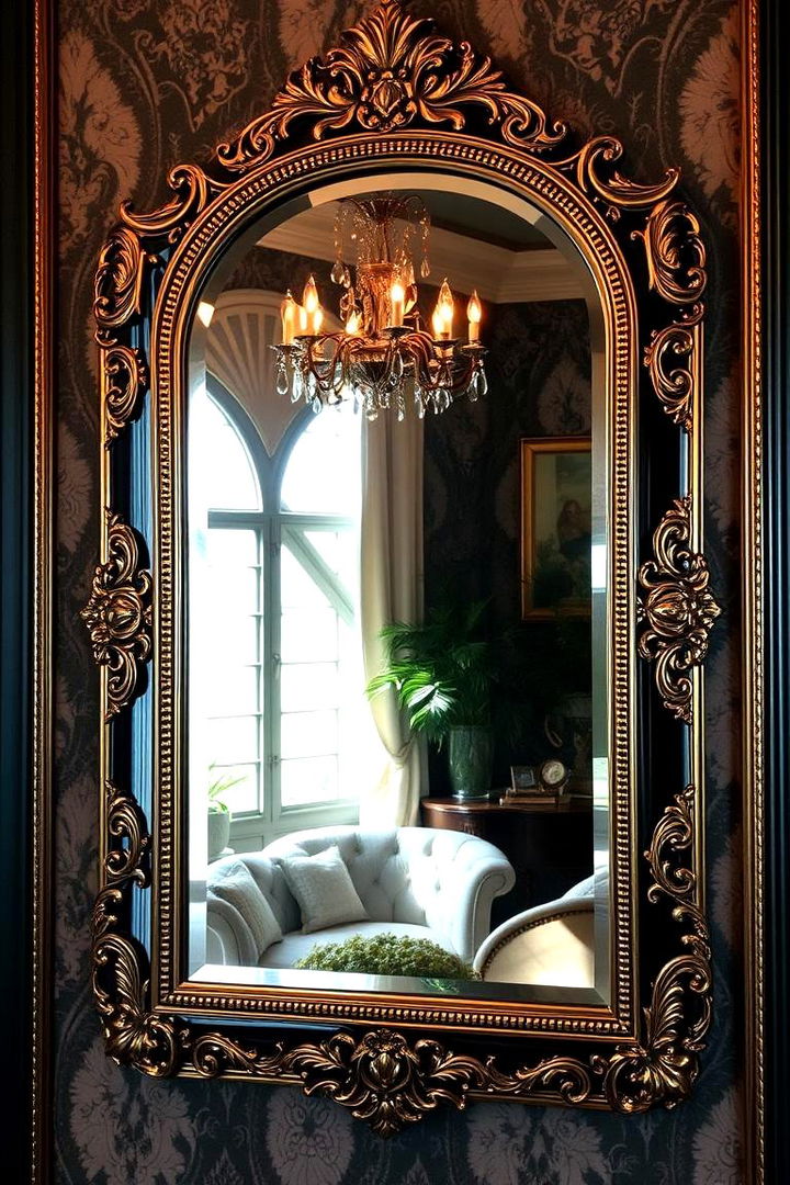 Decorative Mirrors with Deep Hues - 22 Ways to Decorate With Jewel Tones