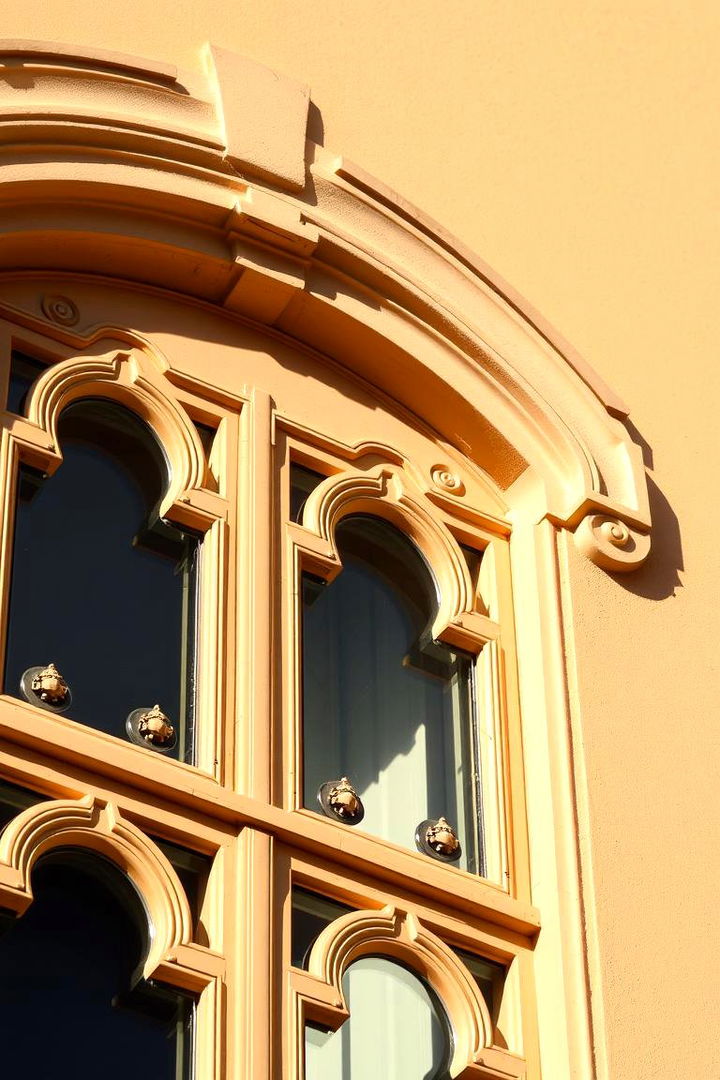 Decorative Molding Details - 22 Farmhouse Interior Window Trim Ideas