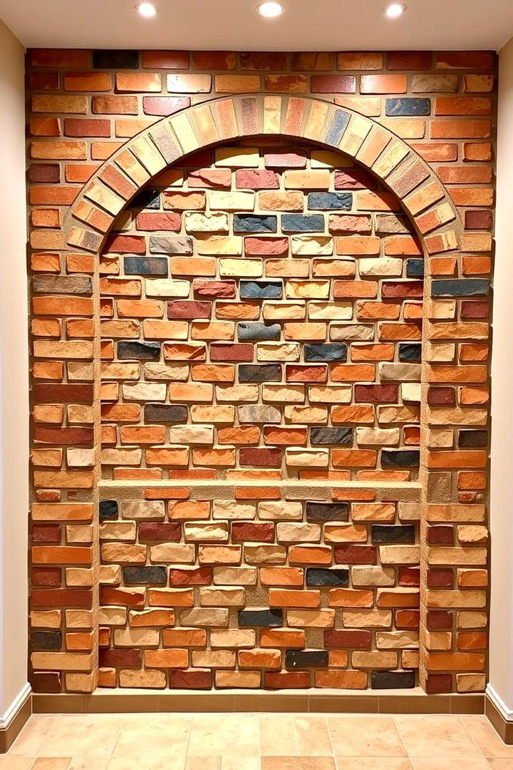 Decorative Mosaic Brick - 22 Brick Accent Wall Ideas