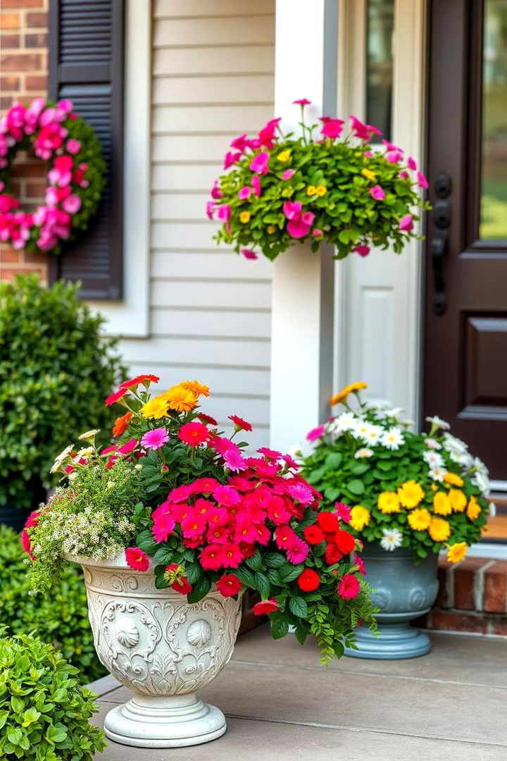 Decorative Planters and Greenery - 22 Curb Appeal Ideas