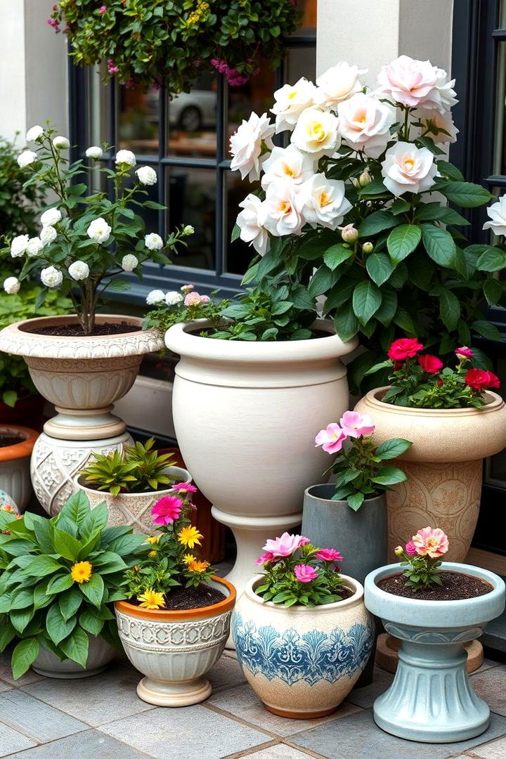 Decorative Planters - 22 Patio Decor Ideas