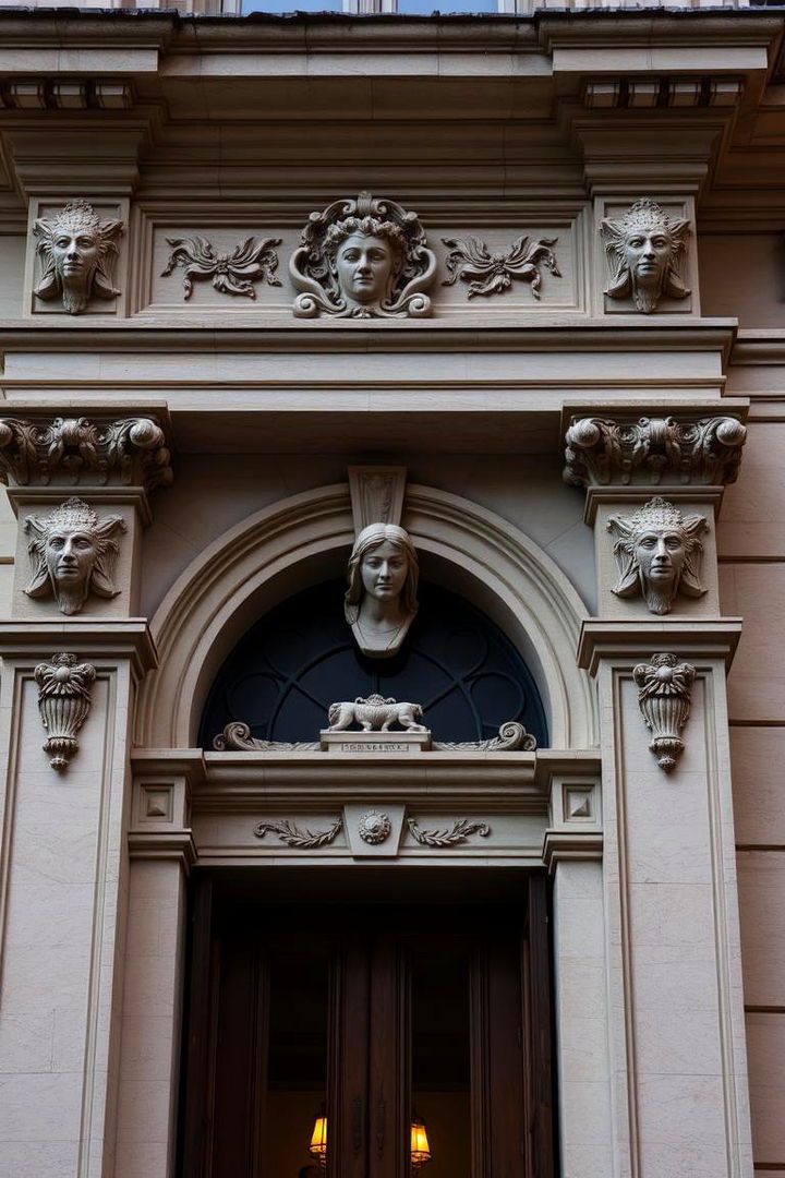 Decorative Sculptures and Facade Embellishments - 22 spanish colonial revival architecture