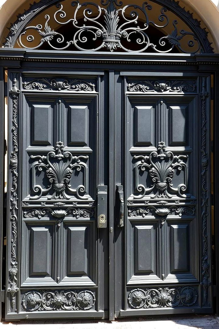 Decorative Security Enclosed Gate - 22 Fence Gate Ideas