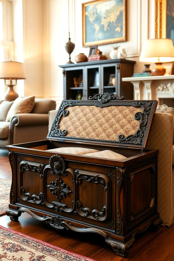 Decorative Storage Chests - 22 Blanket Storage Ideas