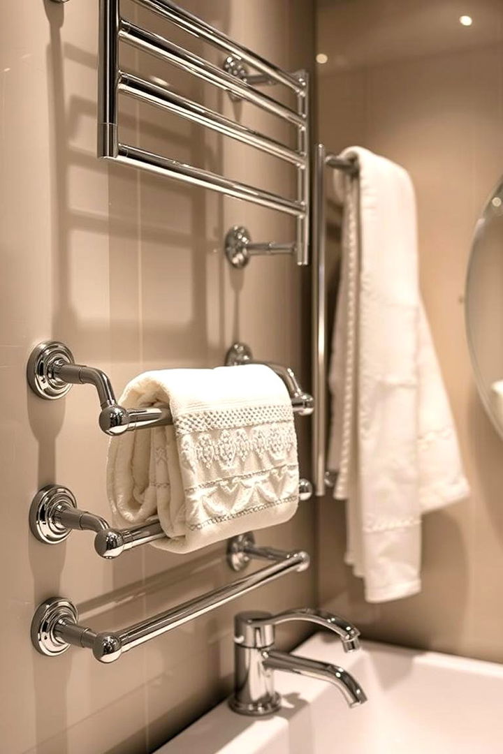 Decorative Towel Bars - 22 Towel Storage Ideas