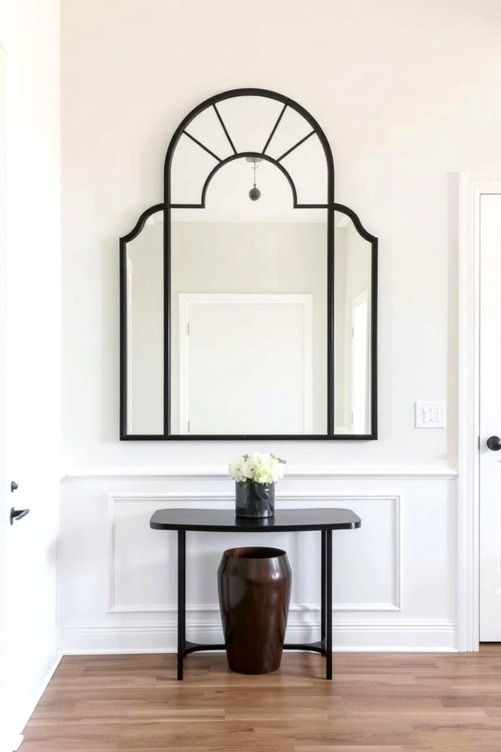 Decorative Triptych Mirror - 22 Entryway Mirror Ideas