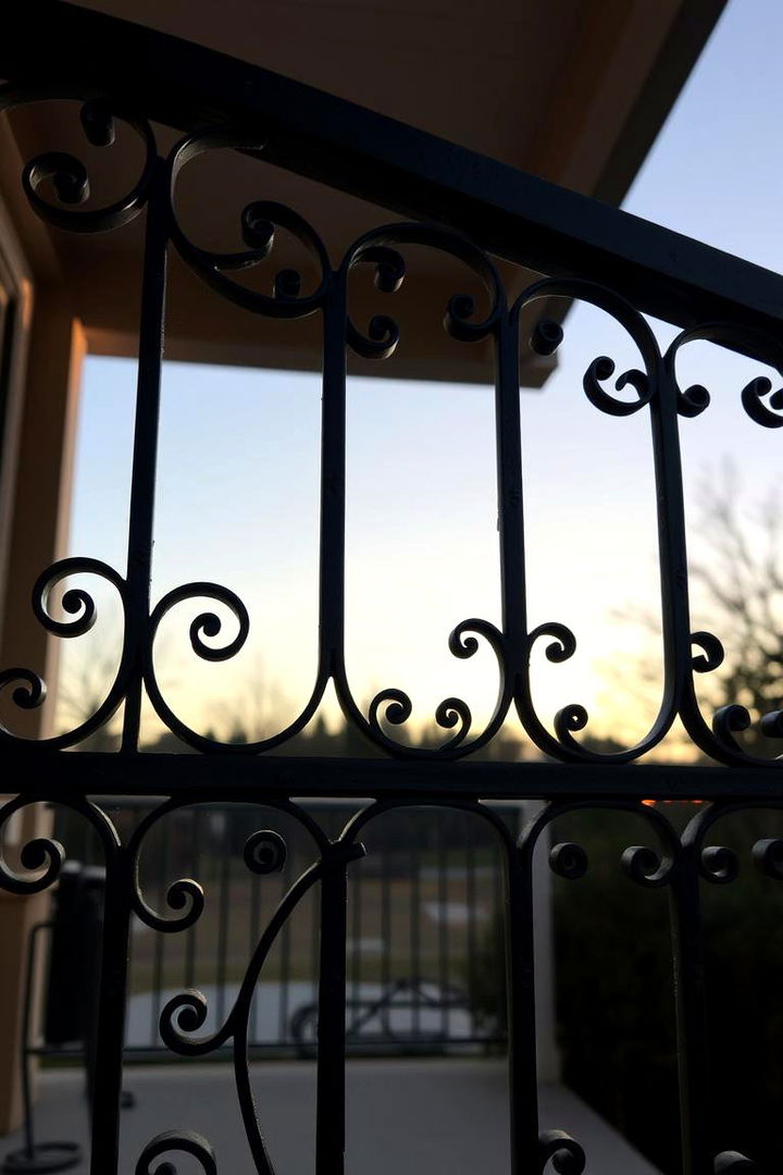 Decorative Wrought Iron Designs - 22 Porch Railing Ideas