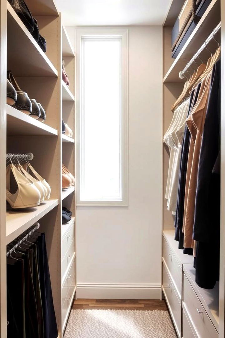 Dedicated Closet Sections for Organized Glamour - 22 Bra Storage Ideas